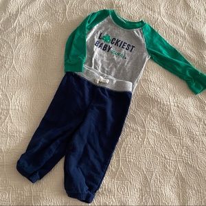 Carter’s 12 months St Patrick’s Day outfit